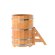 Купель для бани BentWood овальная из сращённой лиственницы, 1,02х1,68 м