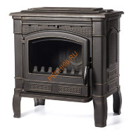 Чугунная печь-камин Fireway Gunter патина