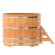Купель для бани BentWood круглая из сращённой лиственницы, D 2,0м