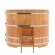 Купель для бани BentWood круглая из сращённой лиственницы, D 2,0м