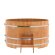 Купель для бани BentWood круглая из сращённой лиственницы, D 2,0м