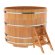 Купель для бани BentWood круглая из сращённой лиственницы, D 2,0м