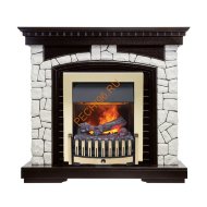 Электрокамин Dimplex Glasgow с очагом Danville Brass FB2 венге