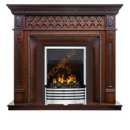 Электрокамин Dimplex Alexandria с очагом Flagstaff махагон