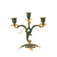 Канделябр на 3 свечи Virtus 4072P, пара