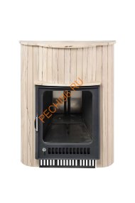 Портал для банной печи Ферингер Малютка ПФ Окаменевшее дерево перенесённый рисунок