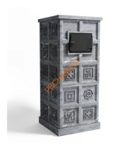 Печь банная KLOVER KLV RT 50-RV Талькомагнезит Изразцы 310S с прямыми углами