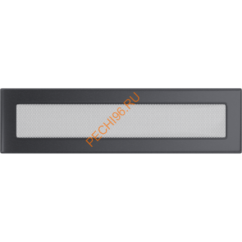 Вентиляционная решетка Kratki 42G 110х420 мм графит