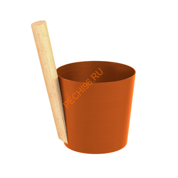 Шайка EVEREST ORANGE 5 л, алюминий (TG-48)