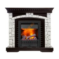 Электрокамин Dimplex Glasgow с очагом Danville Black FB2 венге