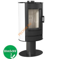 Печь-камин KRATKI Koza/AB/S/N/K/BIALY кафель белый