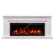 Электрокамин RealFlame СОЛО Шарли белый с очагом SAFITA 42