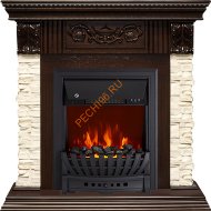 Электрокамин Royal Flame Luxemburg темный дуб с очагом Aspen