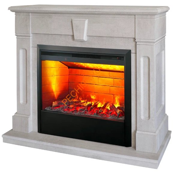 Электрокамин RealFlame Kellie 25,5/26 WT с очагом 3D Helios 26