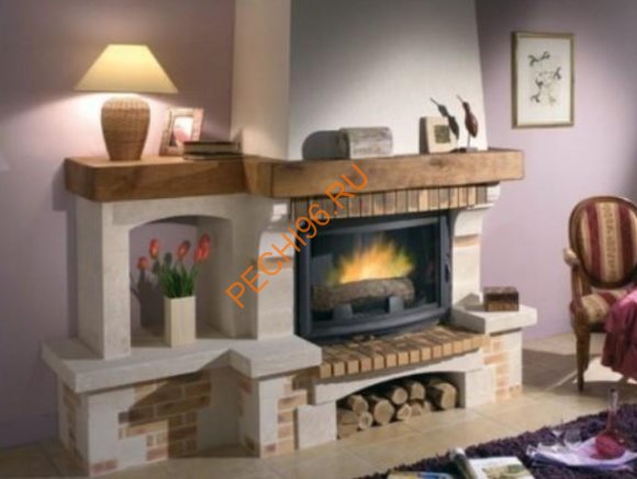 Дровяной камин CHAZELLES Fleurance 157 с топкой С700L