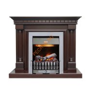 Электрокамин Dimplex Dallas с очагом Danville Chrome FB2 темный дуб