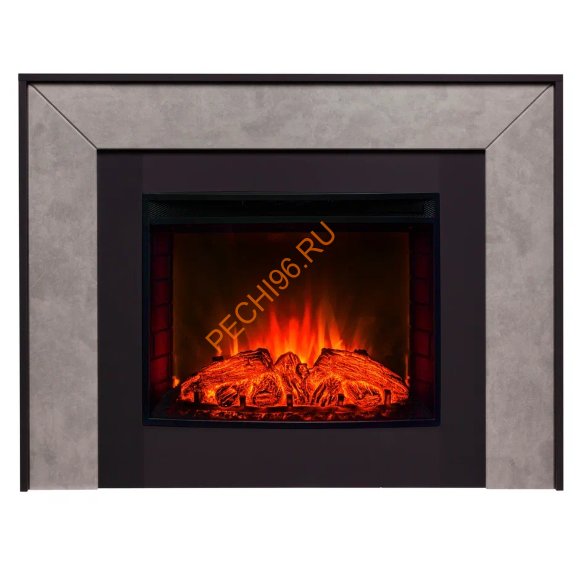 Электрокамин RealFlame Jersey 25,5 с очагом Evrika 25,5 LED