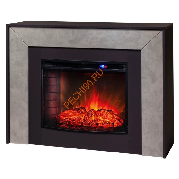 Электрокамин RealFlame Jersey 25,5 с очагом Evrika 25,5 LED