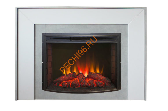 Электрокамин RealFlame Jersey 25,5 с очагом Evrika 25,5 LED