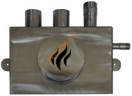 Паровой камин EOS для SteamRock, монтаж в стене