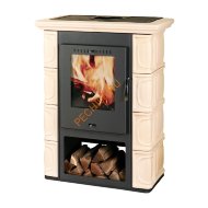 Керамическая печь-камин Thorma BORGHOLM KERAMIK слоновая кость