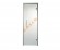 Дверь стеклянная Grandis GS 7х20-М1-S-Si коробка алюминий Silver, ручка Абаш