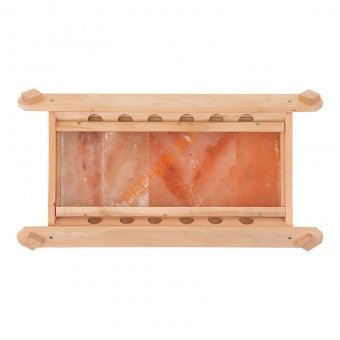 Абажур угловой ольха с гималайской солью 5 плиток 37х68 см