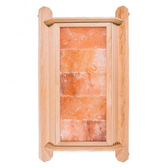 Абажур угловой ольха с гималайской солью 5 плиток 37х68 см