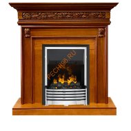 Электрокамин Dimplex Valletta с очагом Flagstaff орех