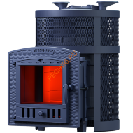 Печь банная Гефест Искандер ЗК 25 (П2) Pro Ураган