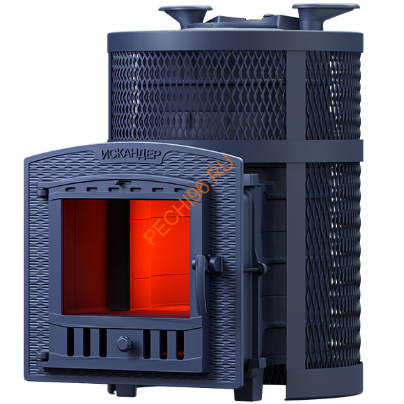 Печь банная Гефест Искандер ЗК 25 (П2) Pro Ураган