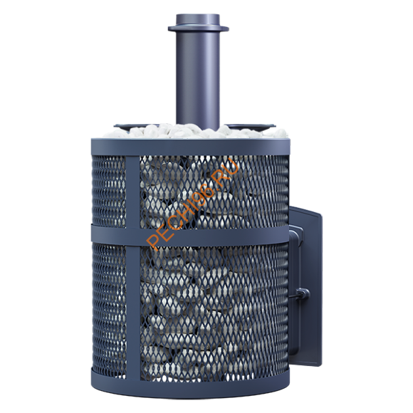 Печь банная Гефест Искандер ЗК 25 (П2) Pro Ураган