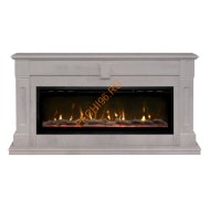 Электрокамин RealFlame KELLIE/БРИСТОЛЬ Бетон светлый с очагом SAFITA 50