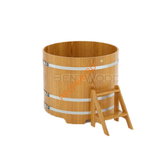 Купель для бани BentWood круглая из дуба, h 1400мм Купель для бани BentWood круглая из дуба, h 1400мм