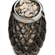 Электрическая печь ТМФ Мэри Экс 6 кВт черная бронза