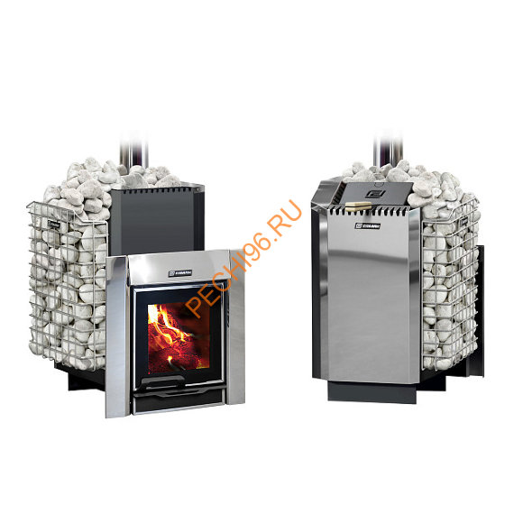 Печь банная Ермак Премиум 20 ЗК нержавеющая сталь Печь банная Ермак Премиум 20 ЗК нержавеющая сталь