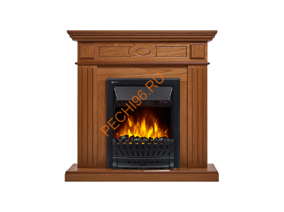 Электрокамин Electrolux Classic EFP/P-1020LS с порталом Firelight Bianco Classic, дуб