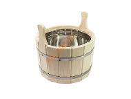 Шайка 10л нержавеющая вставка