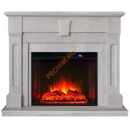 Электрокамин RealFlame Kellie 25,5/26 WT c очагом Sparta 25,5 LED