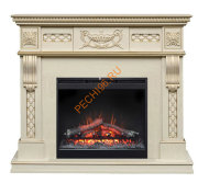 Электрокамин Dimplex Corsica с очагом Symphony 26 DF2624-L слоновая кость