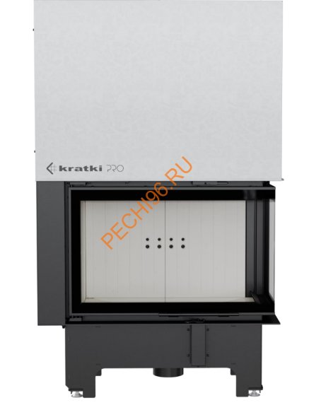 Каминная топка Kratki VNP/810/410, 14 кВт, гильотина