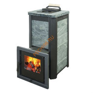 Печь банная Варвара Терма Сказка Мини УТК талькохлорит, сталь+нержавеющая сталь 6 мм