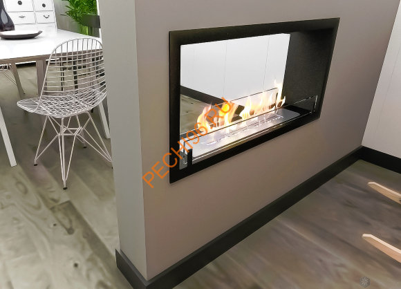 Биокамин ZeFire Estetic Flame CONTOUR 900 сквозной