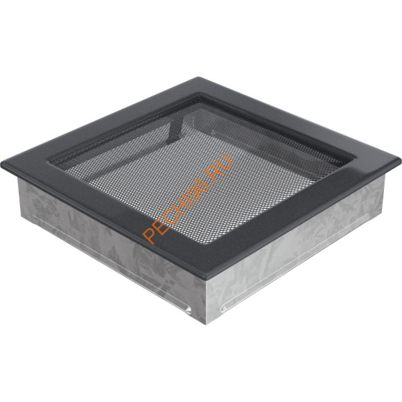 Вентиляционная решетка Kratki 22G 220х220 мм графит