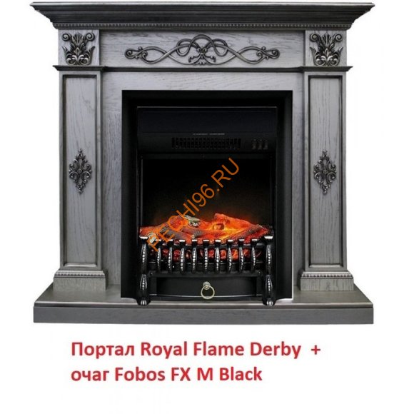 Электрический очаг Royal Flame Fobos FX М Black