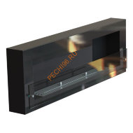 Биокамин Onix 1200 Арома STEMALIT рамка, стекло тонированное