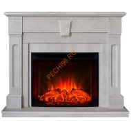 Электрокамин RealFlame Kellie 25,5/26 WT c очагом Evrika 25,5 LED