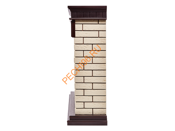 Портал Electrolux Bricks Classic камень бежевый, шпон темный дуб