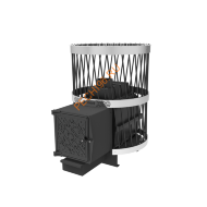 Печь банная Кеннет Бастион 22 чугунная