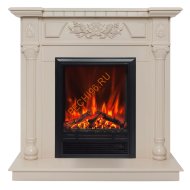 Электрокамин RealFlame Dacota WT с очагом Eugene